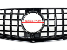 Panamericana Kühlergrill Front Grill Schwarz Glanz für Mercedes-Benz V-Klasse W447 2014 2015 2016 2017 2018 2019