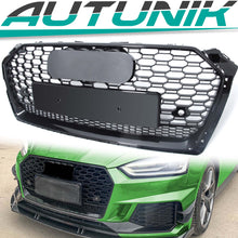 Schwarz Kühlergrill Front Grill für AUDI A5 Wabengrill F5 S5 S Line 16-19 vor MOPF fg193