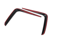 Front Stoßstange Aero Flaps Flossen Passend für BMW 4er G22 G23 M Sport Paket 21+