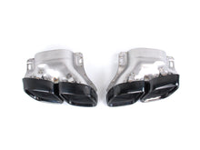 C63 Optik Heckdiffusor Diffusor Auspuff Schwarz Glanz für Mercedes W206 S206 AMG Line 2022+
