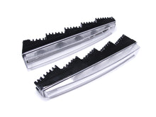 Scheinwerfer Abdeckungen Rahmen MIT E-Zeichen Tagfahrlicht Schwarz für Mercedes G-Klasse W463 1990-2012 ed32