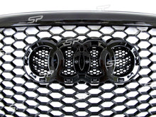 RS6 Optik Schwarz Wabengrill Kühlergrill Front Grill für AUDI A6 4F C6 S6 ohne PDC 04-11 fg221