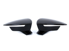 Spiegelkappen Außenspiegel Schwarz Glanz für SEAT Leon 5F ab 2012 Arona Ibiza KJ 6F ab 2017 mc148