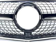 Diamant Kühlergrill Front Grill Schwarz für Mercedes Benz V-Klasse W447 V250 V260 14-19 fg353