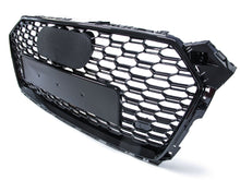 Wabengrill Front Grill Kühlergrill Schwarz für AUDI A5 F5 S5 S-Line 2016-2019 vor MOPF