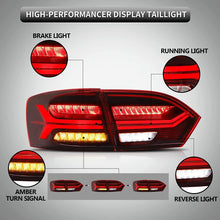 NEU LED-Rückleuchten für Volkswagen VW Jetta MK6 2011-2014 Sequentielle Heckleuchten Bremslicht