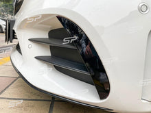 Front Stoßstange Flics Aero Flossen Flaps für Mercedes Benz C Klasse W205 C205 A205 AMG Line Modf 2018+ pz12