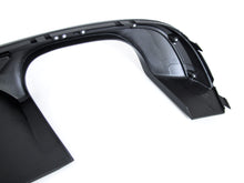 Heckdiffusor Diffusor + Auspuffblenden Schwarz für Audi A4 Avant B9 S Line 2015-2019