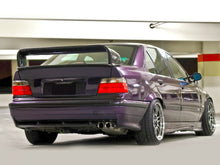 GT Class 2 Heckspoiler Spoiler Flügel Matt Schwarz für BMW 3er E36 1990-1999