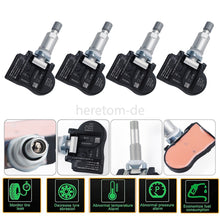 4x Reifendrucksensor RDKS Passend Für BMW 4er F32 F33 F36 36106856209 36106855539