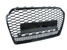 Wabengrill Kühlergrill Grill Schwarz für Audi A6 S6 C7 4G Limo Avant 2015-2018