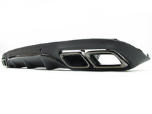 Diffusor Heckdiffusor Auspuffblenden Schwarz für Mercedes C-Klasse C205 Coupe A205 Cabrio C43 AMG Line di7