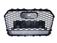 Wabengrill Grill Kühlergrill Schwarz für Audi A6 S6 C7 4G Limo Avant S Line MOPF 15-18