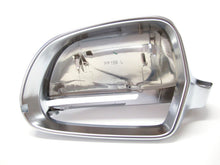 Spiegelkappen Außenspiegel Abdeckung Silber Alu Matt für AUDI S3 A3 8P S4 A4 B8 S5 A5 8T A6 C6 OHNE Side Assist mc2