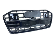 Schwarz Grill Frontgrill für Audi A6 Kühlergrill S6 C8 S Line mit ACC 2018-2023 fg321