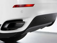 Schwarz Auspuff Blenden Endrohre Passend für BMW X6 E71 X6 F16 35i 40d 50i 2007-2014