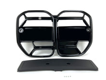 Kühlergrill Frontgrill Grill Nieren Schwarz Passend für BMW 4er G22 G23 2020-2024