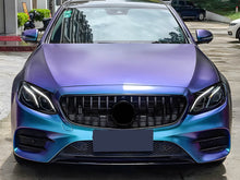 Kühlergrill Grill Panamericana Schwarz Glanz für Mercedes E-Klasse W213 S213 VFL 2016-2021