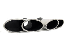Silber Auspuffblende Endrohre Blenden Passend für AUDI BMW Mercedes Universal 70-73mm et288
