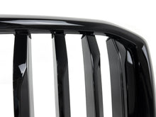 Schwarz Einsteg Frontgrill Kühlergrill Grill Nieren Passend für BMW X5 G05 LCI ab 2024 fg332