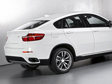 Schwarz Auspuff Blenden Endrohre Passend für BMW X6 E71 X6 F16 35i 40d 50i 2007-2014