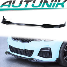 Frontspoiler Lippe Splitter Schwarz Passend für BMW 3er G20 G21 2018-2021