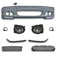 Vorne Stoßstange Frontstoßstange Nebelscheinwerfer Passend für BMW 3er E46 1998-2005 mit ABE