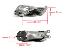 Chrom Endrohre Auspuff Blenden Passend für BMW 3er G20 G21 G28 M Sport Paket 19-22 et234