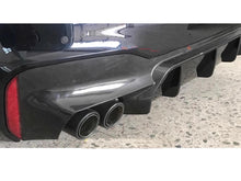 Matt Carbon Fiber Auspuffblenden Auspuff Endrohr Satz Passend für BMW 5er G30 G31 G38 M Sport Paket ab17 et237