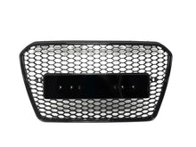 Glänzend Schwarz Wabengrill Kühlergrill Grill für AUDI A5 S5 8T B8 Sportback Coupe Facelift 2012-2016