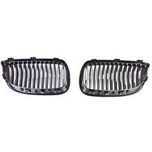 Schwarz Glanz Grill Kühlergrill Passend für BMW 3er E92 E93 05-09