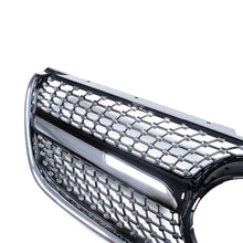 Diamantgrill Kühlergrill Front Grill Schwarz & Silber für Mercedes V-Klasse W447 2014-2019 Vor MOPF