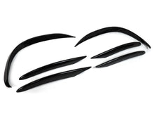 Front Stoßstange Aero Flaps Fins Flossen Splitter für Mercedes W205 C205 S205 AMG Line 2019+