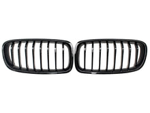 Kühlergrill Nieren Grille Grill Einzelsteg Glanz Schwarz Passend für BMW 4er F32 F33 F36 F82 F83 fg68