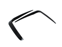 Front Stoßstange Aero Flaps Flossen Passend für BMW 4er G22 G23 M Sport Paket 21+