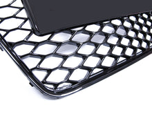 Kühlergrill Grill Wabengrill Schwarz Glanz für AUDI TT 8J TTS 06-14 fg138