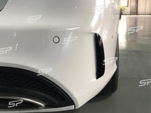 Heck Flossen Flaps Canards Splitter Aero Flics für Mercedes C-Klasse S205 Kombi C43 AMG Line 2015-2018 pz16