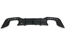 Schwarz glänzender Heckdiffusor + Auspuffendrohre für Audi A5 B9 S-line S5 2020-2023 Sport Stoßfängerdiffusor