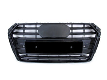 Grill Kühlergrill Schwarz für Audi A4 S4 B9 Limo Avant S-Line 15-19 fg225