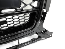 RSQ5 Optik Schwarz Glanz Kühlergrill Wabengrill Grill für AUDI Q5 8R SQ5 S Line 2013-2017