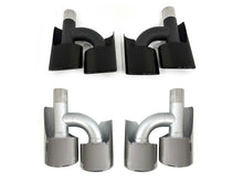 Chrom Doppel-Auspuff Auspuffblenden Auspuff Endrohr für Mercedes Benz W221 W211W204 C218 R171 et251