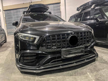 Schwarz Kühlergrill Front Grill für Mercedes Benz A Kl. W177 V177 ab 2022 pz196