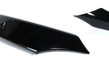 Splitter Spoiler Ecken Ansätze Schwarz Passend für BMW 1er E82 E88 M Sport Paket LCI 2007-2010