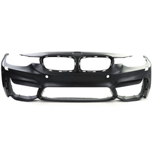 Sport Front Stoßstange + Spoilerlippe Schwarz Passend für BMW 3er F30 F80 Limo F31 Touring 2011-2019