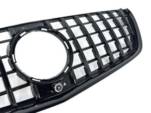 Panamericana Kühlergrill Front Grill Schwarz Glanz für Mercedes-Benz V-Klasse W447 2014 2015 2016 2017 2018 2019