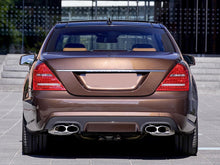 Auspuffblenden Endrohre Endrohrblende Chrom für Mercedes S-Klasse W221 S550 S63 S65 AMG SLK R171 SL R230