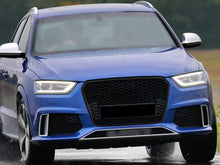 RSQ3 Stil Kühlergrill Wabengrill Schwarz für Audi Q3 Grill 8U S Line 2011-2014 vor MOPF fg243