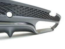 Diffusor Heckdiffusor + Auspuff Chrom für Mercedes Benz C Klasse W205 S205 C43 AMG Line di15
