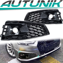 Lüftungsgitter Nebelscheinwerfer Gitter für Audi A4 B9 S-Line mit ACC 2019-2024