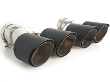 Matt Carbon Fiber Auspuffblenden Auspuff Endrohr Satz Passend für BMW 5er G30 G31 G38 M Sport Paket  ab 2017 et236